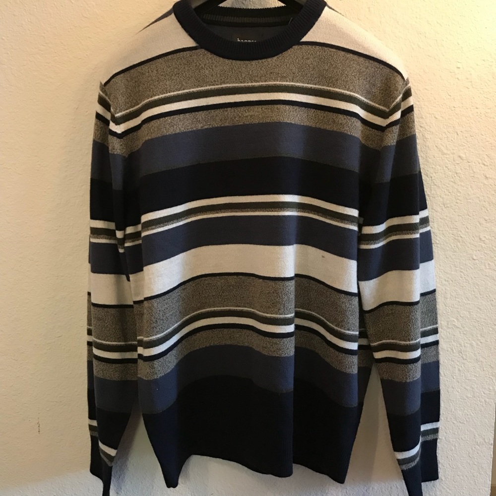 Haggar stripe men’s sweater